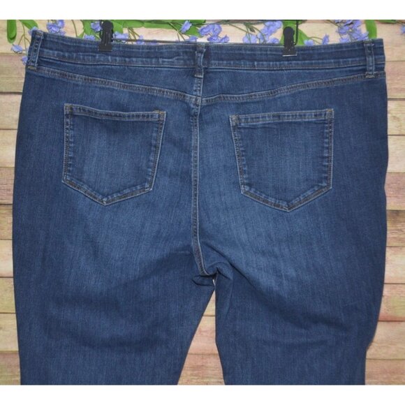 Sonoma Woman's PLUS Sized Skinny Leg Jeans Size 24W Stretch Comfort High Rise - Picture 5 of 9